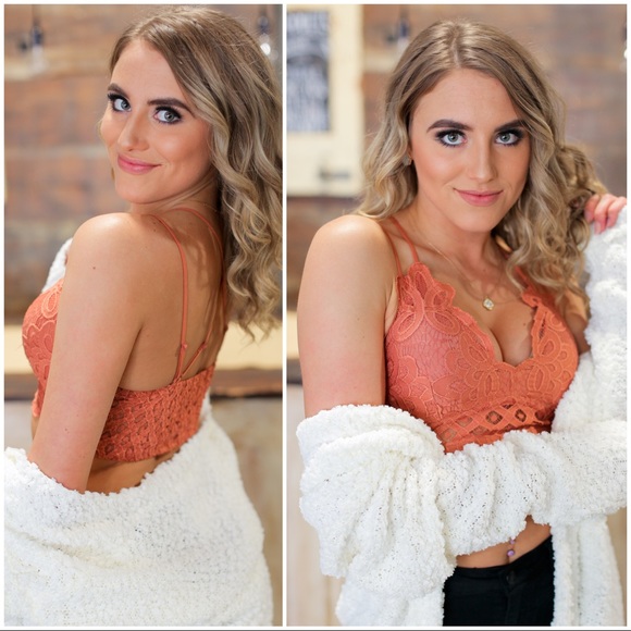 WALK THIS WAY BRALETTE-MARSALA - Picture 5 of 6